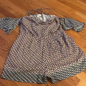 Anthropologie brand new elevenses romper